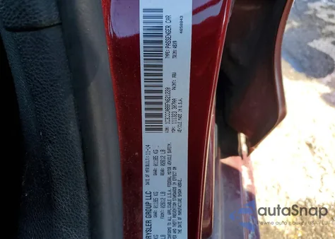 2015 Chrysler 200 Limited from USA, damaged, VIN 1C3CCCAB8FN621220